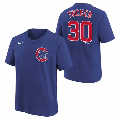 Chicago Cubs Kyle Tucker Nike Youth Name & Number T-shirt