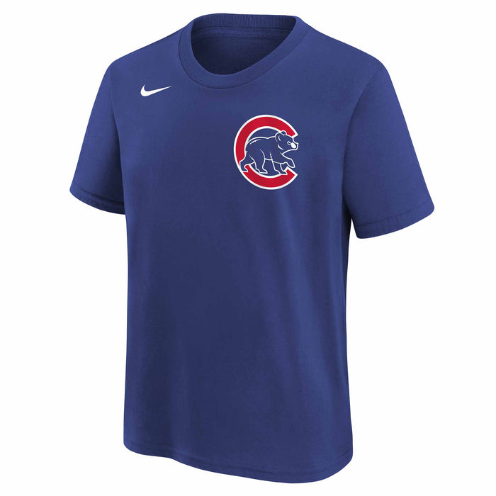 Chicago Cubs Kyle Tucker Nike Youth Name & Number T-shirt