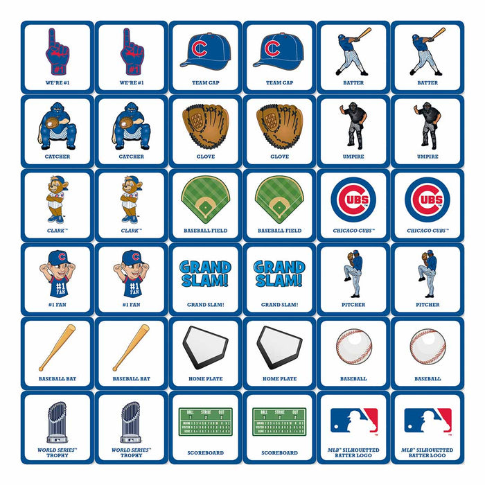 Chicago Cubs Matching Game