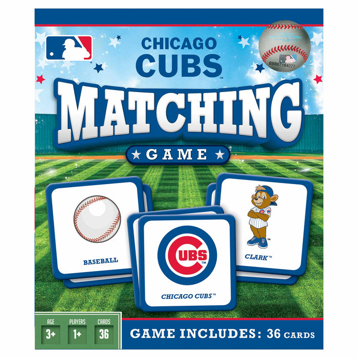 Chicago Cubs Matching Game