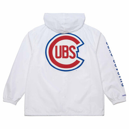 Chicago Cubs Mitchell & Ness White Coaches Jacket