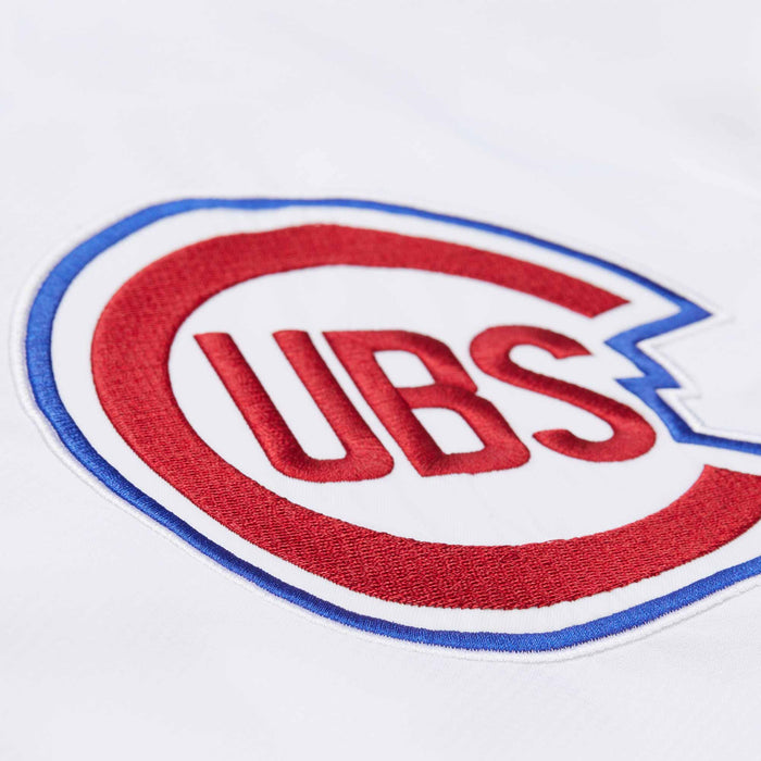 Chicago Cubs Mitchell & Ness White Coaches Jacket