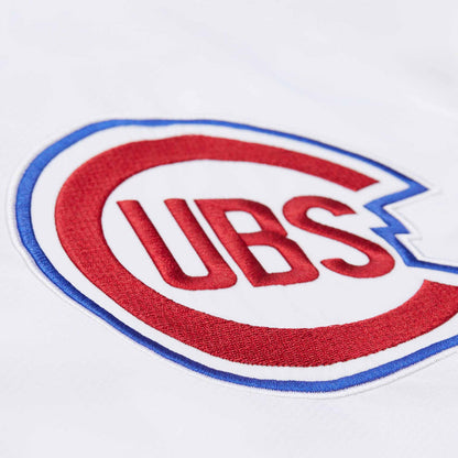 Chicago Cubs Mitchell & Ness White Coaches Jacket