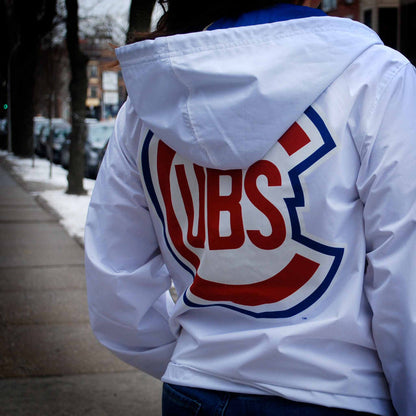 Chicago Cubs Mitchell & Ness White Coaches Jacket