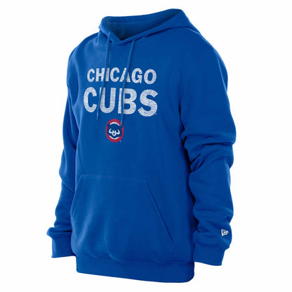 Chicago Cubs New Era 1984 Bear Bubble Royal Hooded Sweatshirt