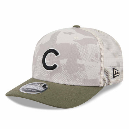 Chicago Cubs New Era 2025 Armed Forces Day 9SEVENTY Stretch Snap Adjustable Cap