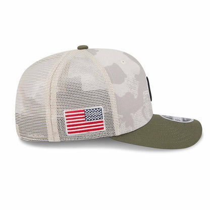 Chicago Cubs New Era 2025 Armed Forces Day 9SEVENTY Stretch Snap Adjustable Cap