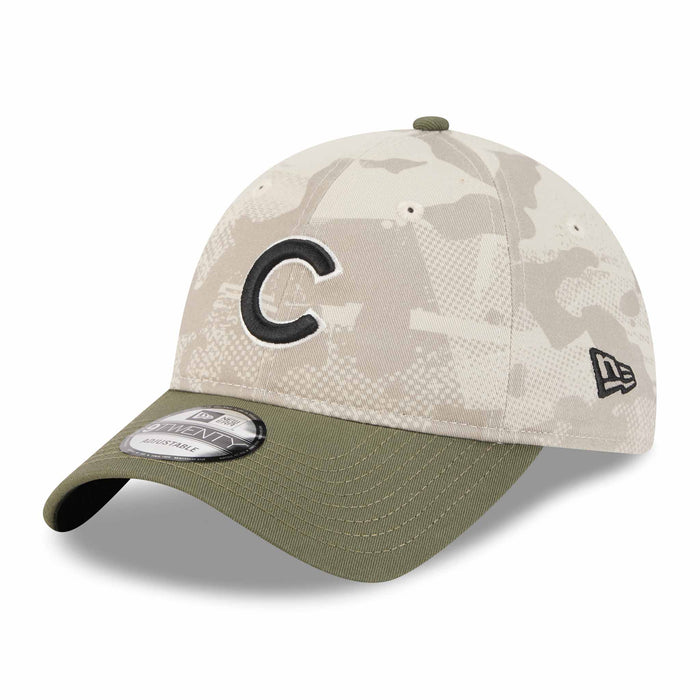 Chicago Cubs New Era 2025 Armed Forces Day 9TWENTY Adjustable Cap