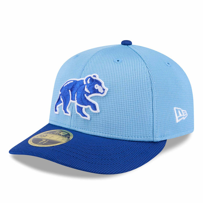 Chicago Cubs New Era 2025 Spring Training Low Profile 59FIFTY with AZ Patch Fitted Cap