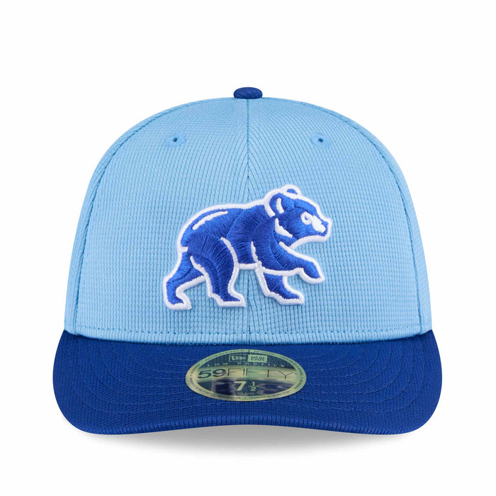 Chicago Cubs New Era 2025 Spring Training Low Profile 59FIFTY with AZ Patch Fitted Cap
