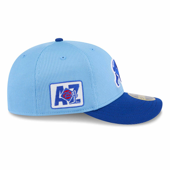 Chicago Cubs New Era 2025 Spring Training Low Profile 59FIFTY with AZ Patch Fitted Cap