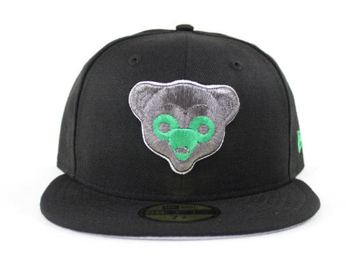 Chicago Cubs New Era 59Fifty Fitted Hat (Air Jordan 13 Altitude Gray Under Brim)