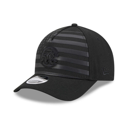 Chicago Cubs New Era Black Flag 9FORTY M-Crown Adjustable Cap