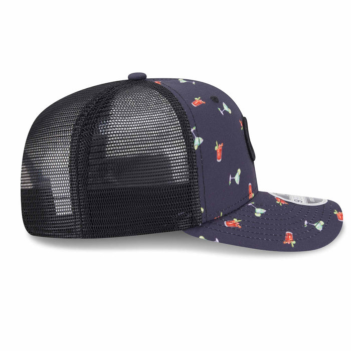 Chicago Cubs New Era Cocktail Print 9SEVENTY Stretch Snap Adjustable Cap