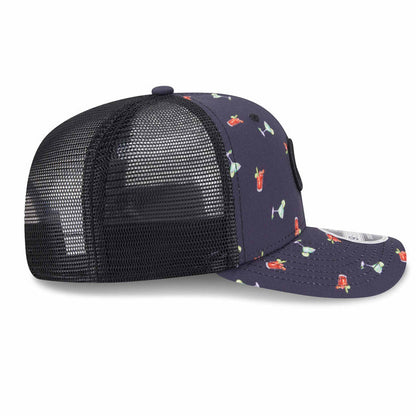 Chicago Cubs New Era Cocktail Print 9SEVENTY Stretch Snap Adjustable Cap