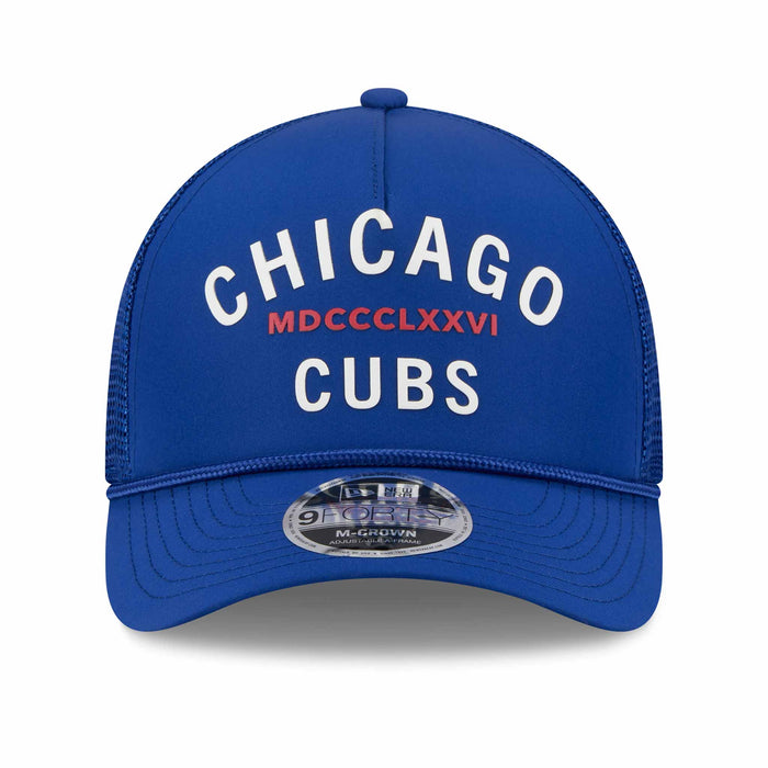 Chicago Cubs New Era Minimalist Royal Blue 9FORTY M-Crown Adjustable Cap