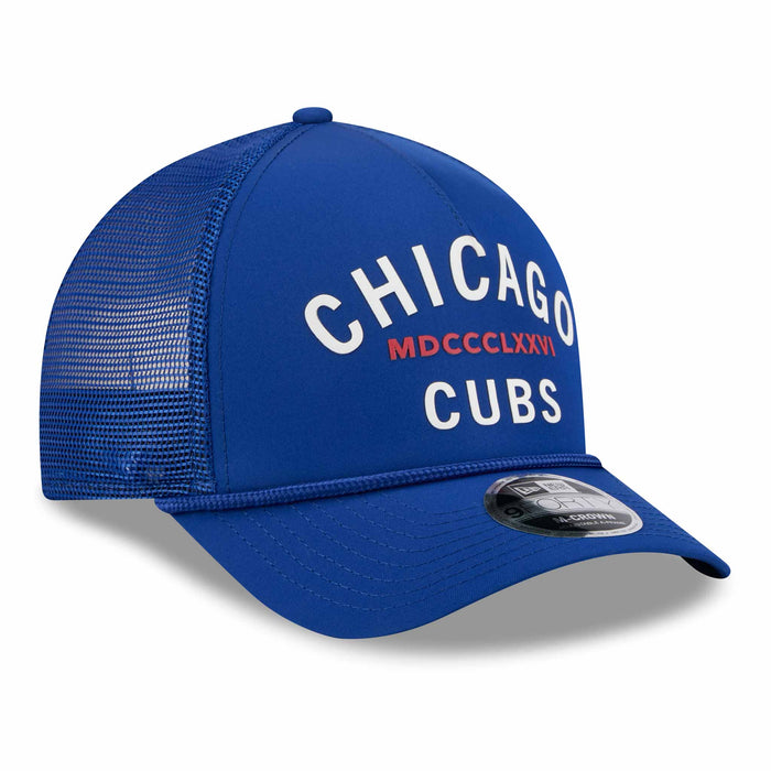 Chicago Cubs New Era Minimalist Royal Blue 9FORTY M-Crown Adjustable Cap