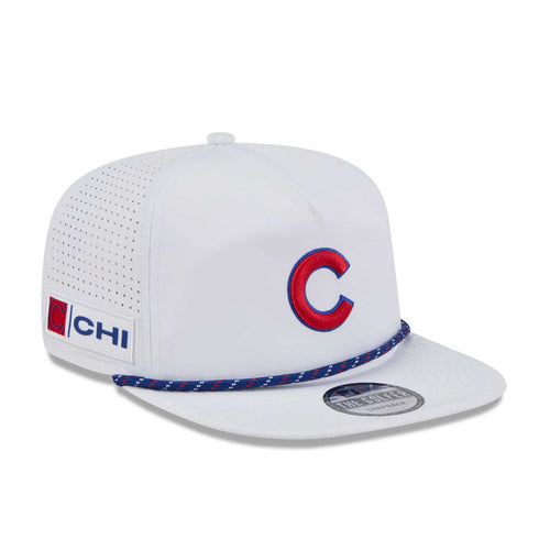 Chicago Cubs New Era Performance Golfer Adjustable Cap