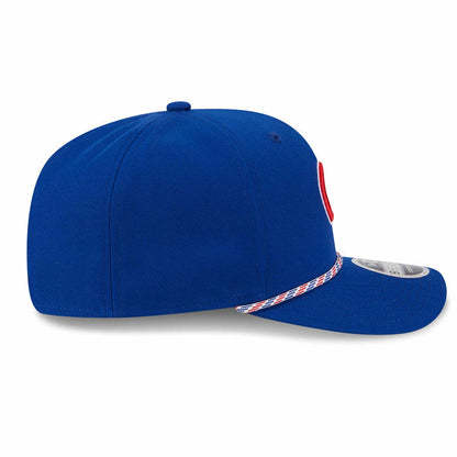 Chicago Cubs New Era Royal Blue C Multi Rope 9SEVENTY Stretch Snap Adjustable Cap