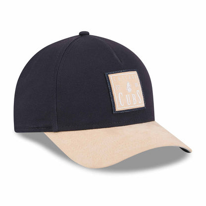 Chicago Cubs New Era Suede Patch 9FORTY M-Crown Adjustable Cap