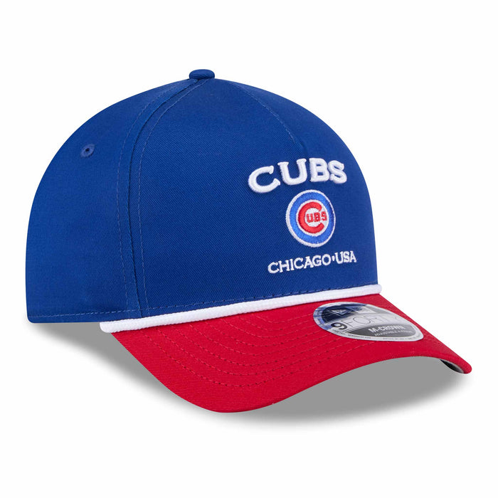 Chicago Cubs New Era Two Tone Rope 9FORTY M-Crown Adjustable Cap