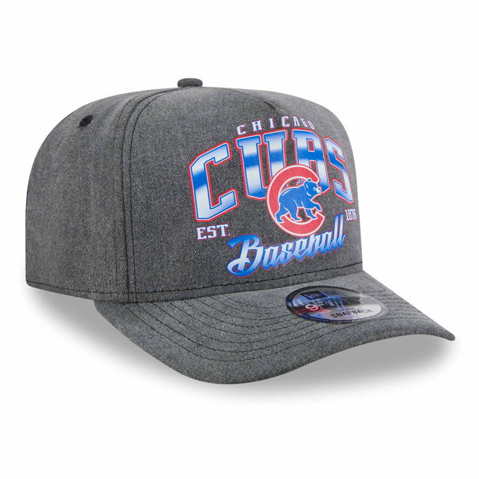 Chicago Cubs New Era Washed Golfer Adjustable Cap