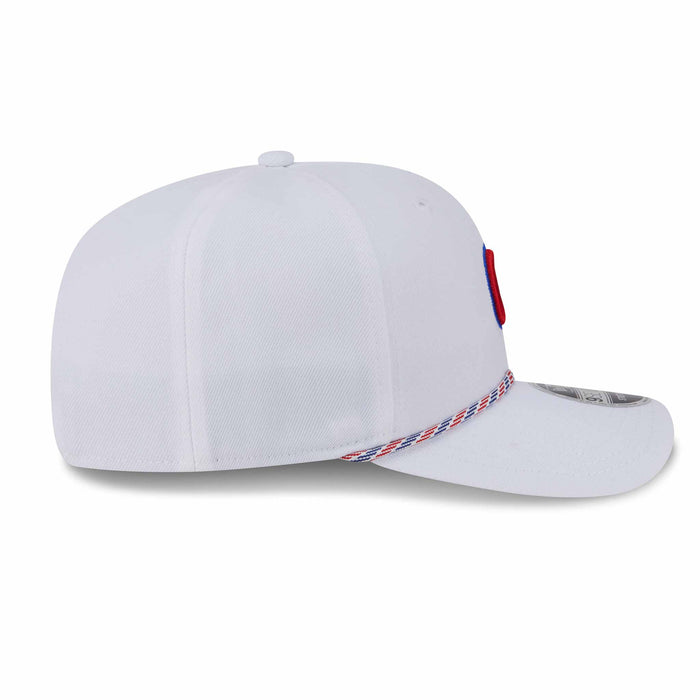 Chicago Cubs New Era White C Multi Rope 9SEVENTY Stretch Snap Adjustable Cap