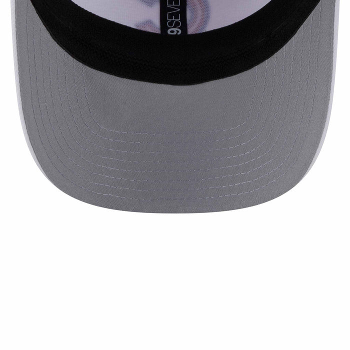 Chicago Cubs New Era White C Multi Rope 9SEVENTY Stretch Snap Adjustable Cap