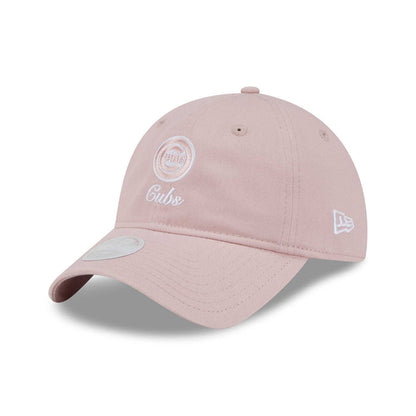 Chicago Cubs New Era Women's 9TWENTY Preppy Team Pink Adjustable Cap