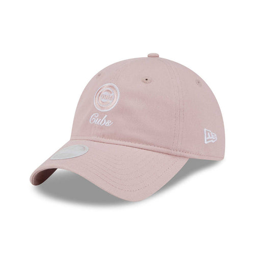 Chicago Cubs New Era Women's 9TWENTY Preppy Team Pink Adjustable Cap