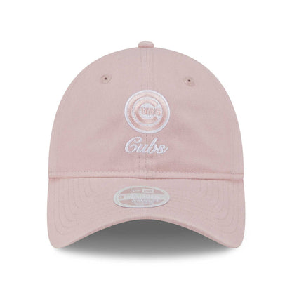 Chicago Cubs New Era Women's 9TWENTY Preppy Team Pink Adjustable Cap