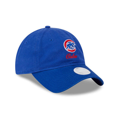 Chicago Cubs New Era Women's 9TWENTY Preppy Team Royal Blue Adjustable Cap