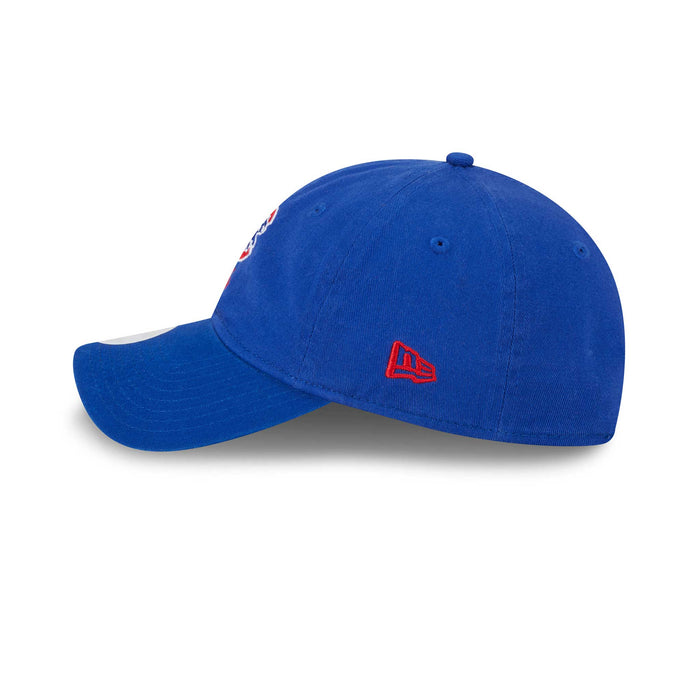Chicago Cubs New Era Women's 9TWENTY Preppy Team Royal Blue Adjustable Cap