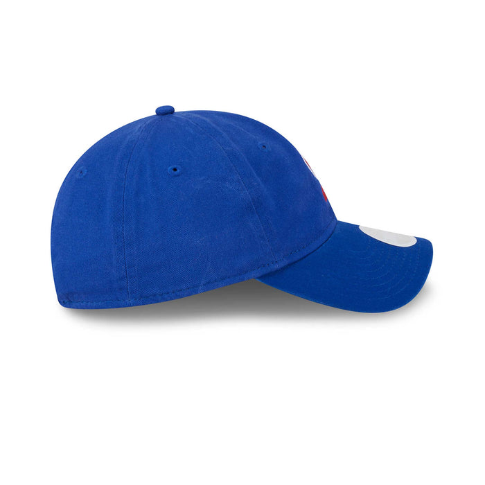 Chicago Cubs New Era Women's 9TWENTY Preppy Team Royal Blue Adjustable Cap