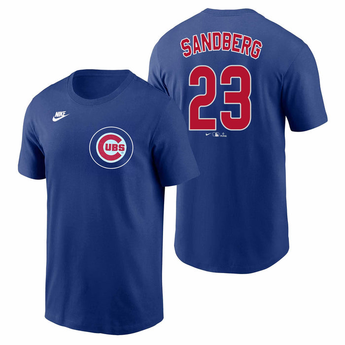 Chicago Cubs Ryne Sandberg Nike Fuse Name & Number T-shirt