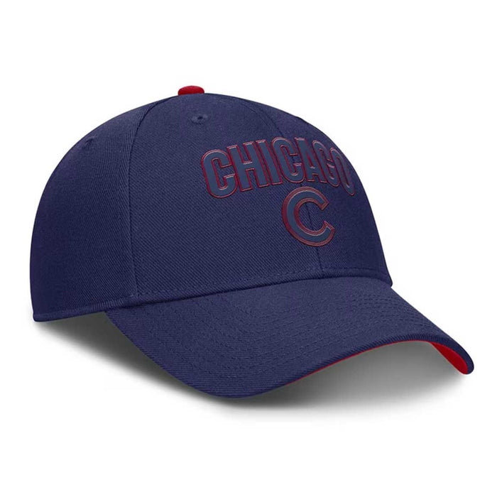Chicago Cubs Nike Structured Stencil Adjustable Cap