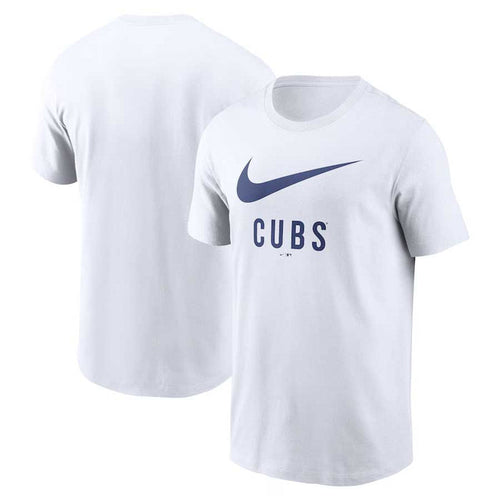 Chicago Cubs Nike Swoosh Cotton T-Shirt