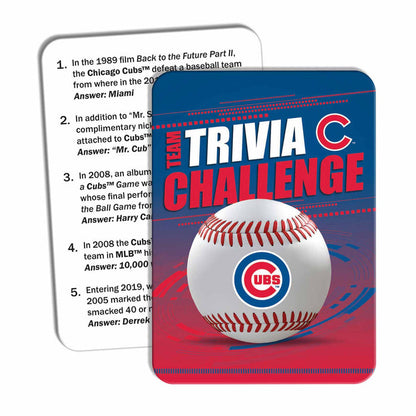 Chicago Cubs Trivia Challenge Game