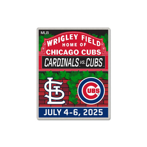 Chicago Cubs vs. St. Louis Cardinals 2025 Series Pin