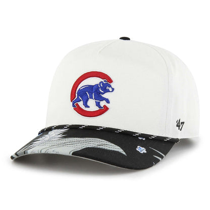 Chicago Cubs Walking Bear Dark Tropic Hitch Adjustable Cap