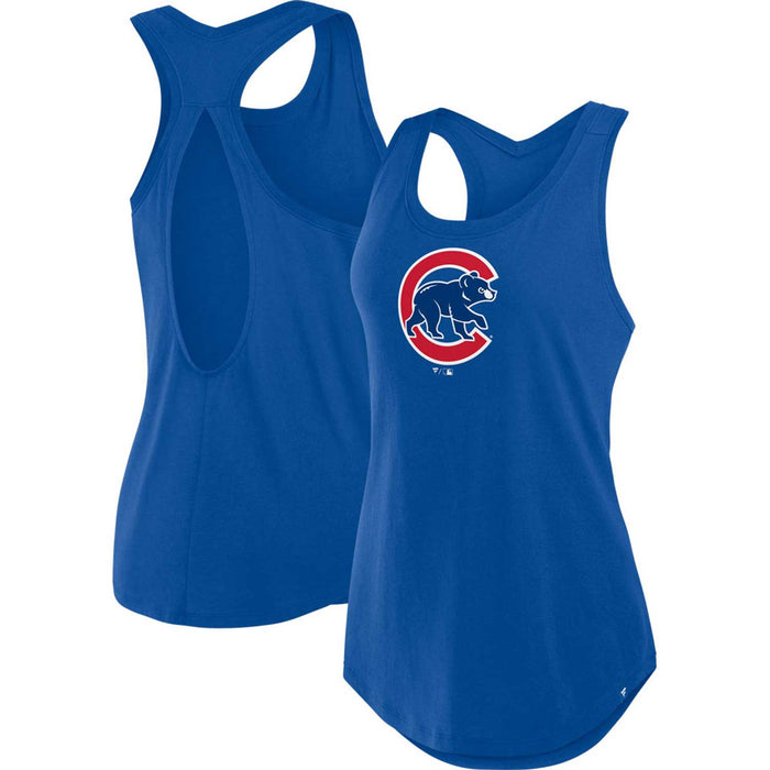 Chicago Cubs Women’s Fanatics Relaxed-Fit Low-Hip Racerback Tank Top