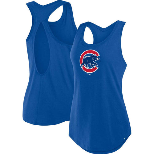 Chicago Cubs Women’s Fanatics Relaxed-Fit Low-Hip Racerback Tank Top