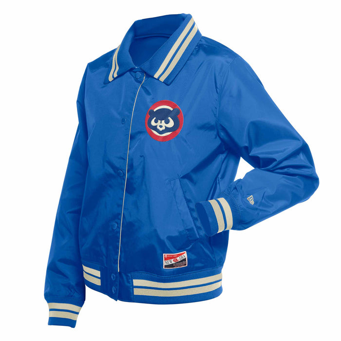 Chicago Cubs Women's New Era Gameday Button Up Jacket