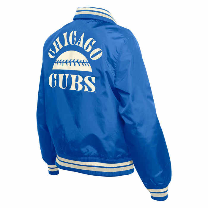 Chicago Cubs Women's New Era Gameday Button Up Jacket