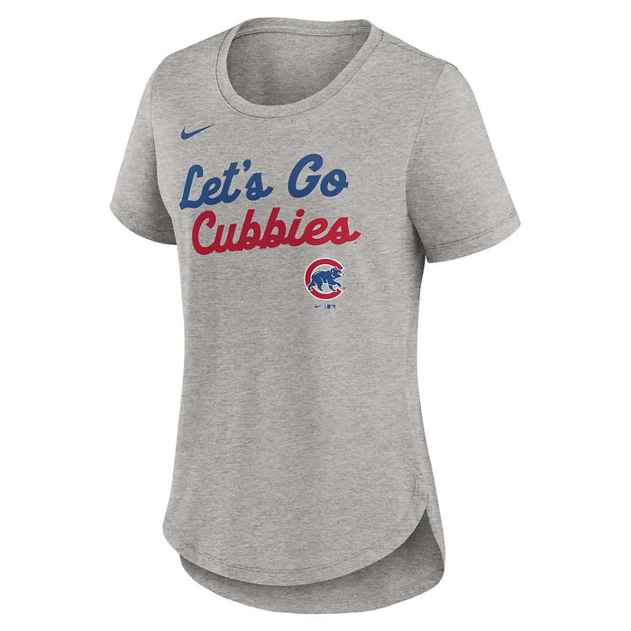 Chicago Cubs Nike Women’s Script Triblend T-Shirt