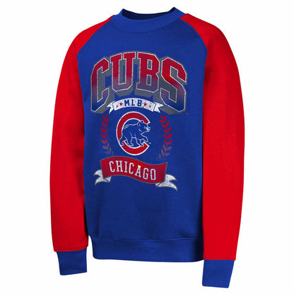 Chicago Cubs Youth Bull Pen Crewneck Sweatshirt