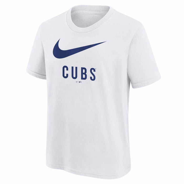 Chicago Cubs Youth Nike Swoosh Cotton T-Shirt