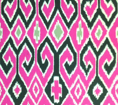 China Seas Fabric: Aquarius - Custom Magenta / Brown on Suncloth (OUTDOOR)