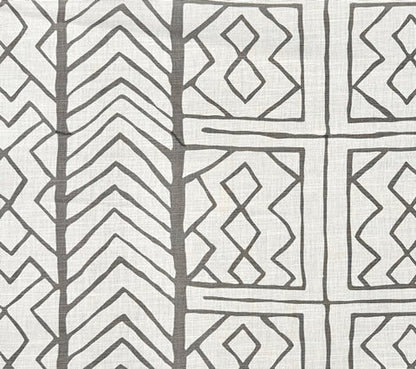China Seas Fabric: Aruba II - Custom Gray on Tinted Belgian Linen / Cotton