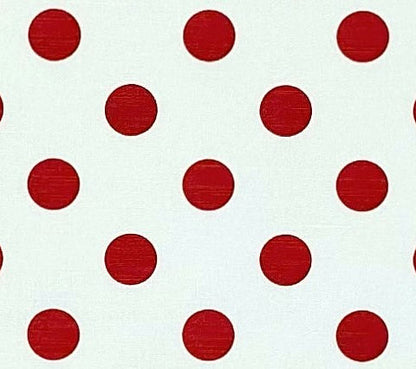 China Seas Fabric: Charade - Custom Red on Tinted Belgian Linen / Cotton